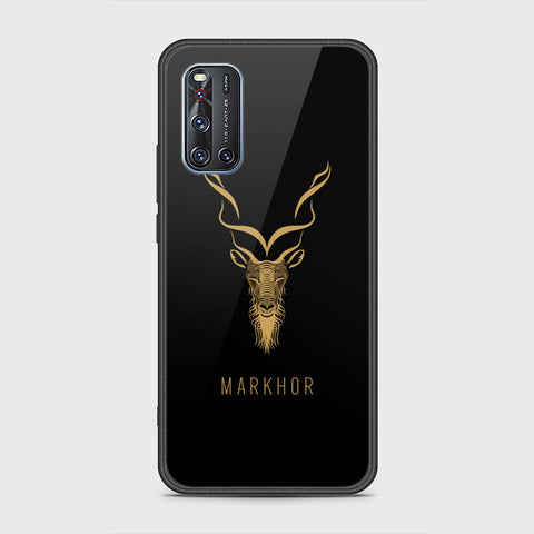 Vivo V19 Cover- Markhor Series - HQ Ultra Shine Premium Infinity Glass Soft Silicon Borders Case