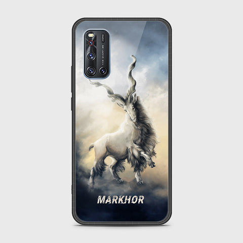 Vivo V19 Cover- Markhor Series - HQ Ultra Shine Premium Infinity Glass Soft Silicon Borders Case