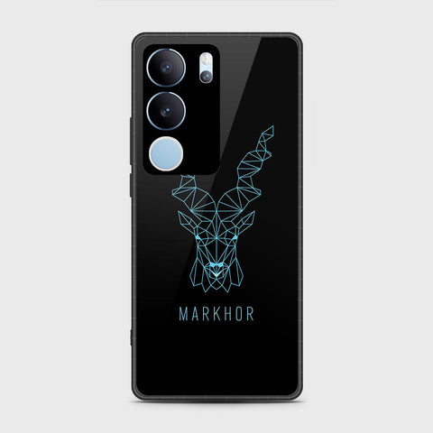 Vivo V29 Cover- Markhor Series - HQ Ultra Shine Premium Infinity Glass Soft Silicon Borders Case (Fast Delivery)