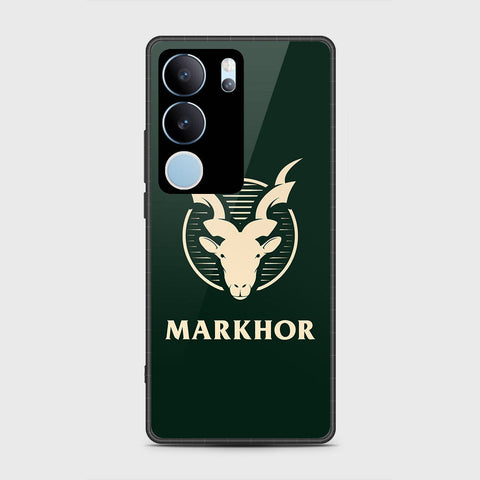 Vivo V29 Cover- Markhor Series - HQ Ultra Shine Premium Infinity Glass Soft Silicon Borders Case