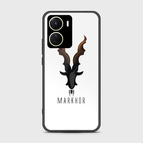 Vivo Y35 5G Cover- Markhor Series - HQ Ultra Shine Premium Infinity Glass Soft Silicon Borders Case