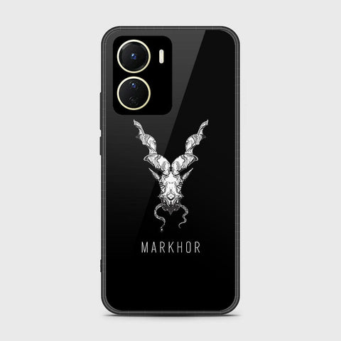 Vivo Y35 5G Cover- Markhor Series - HQ Ultra Shine Premium Infinity Glass Soft Silicon Borders Case