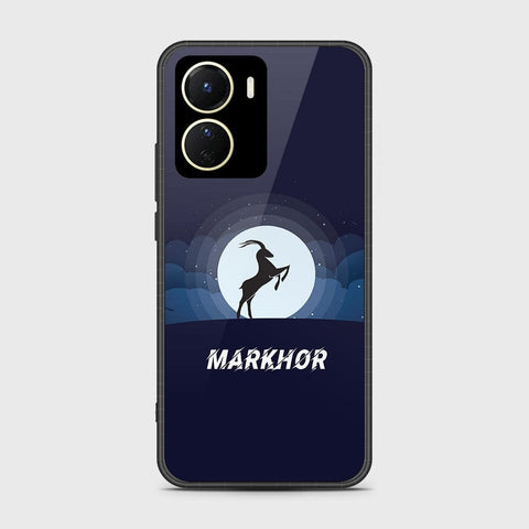 Vivo Y35 5G Cover- Markhor Series - HQ Ultra Shine Premium Infinity Glass Soft Silicon Borders Case