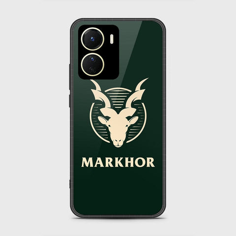 Vivo Y35 5G Cover- Markhor Series - HQ Ultra Shine Premium Infinity Glass Soft Silicon Borders Case