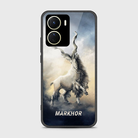 Vivo Y35 5G Cover- Markhor Series - HQ Ultra Shine Premium Infinity Glass Soft Silicon Borders Case