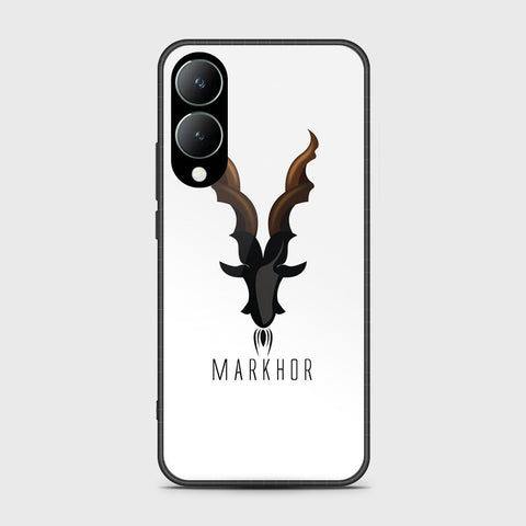 Vivo Y17s Cover- Markhor Series - HQ Ultra Shine Premium Infinity Glass Soft Silicon Borders Case