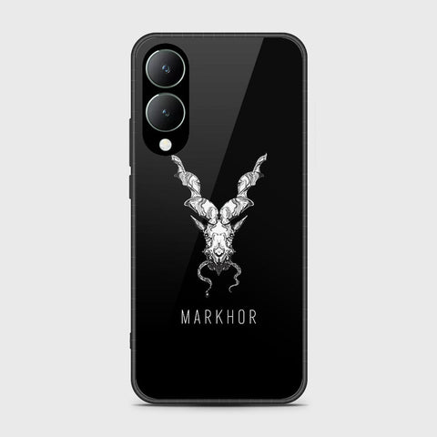 Vivo Y17s Cover- Markhor Series - HQ Ultra Shine Premium Infinity Glass Soft Silicon Borders Case