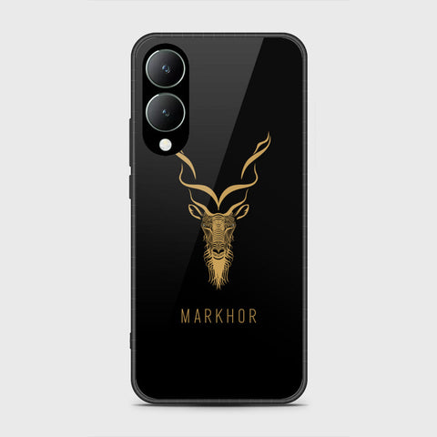 Vivo Y17s Cover- Markhor Series - HQ Ultra Shine Premium Infinity Glass Soft Silicon Borders Case