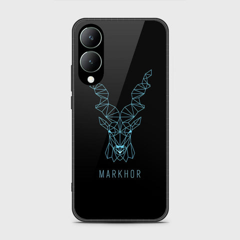 Vivo Y17s Cover- Markhor Series - HQ Ultra Shine Premium Infinity Glass Soft Silicon Borders Case