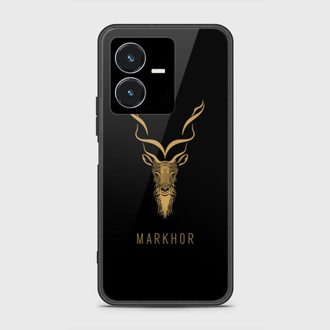 Vivo Y22 Cover- Markhor Series - HQ Ultra Shine Premium Infinity Glass Soft Silicon Borders Case