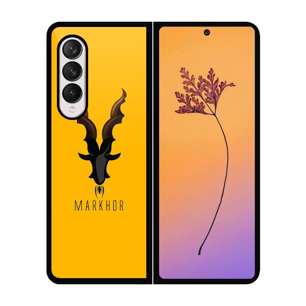 Samsung Galaxy Z Fold 4 5G Cover - Markhor Series - HQ Premium Shine Durable Shatterproof Case - Soft Silicon Borders