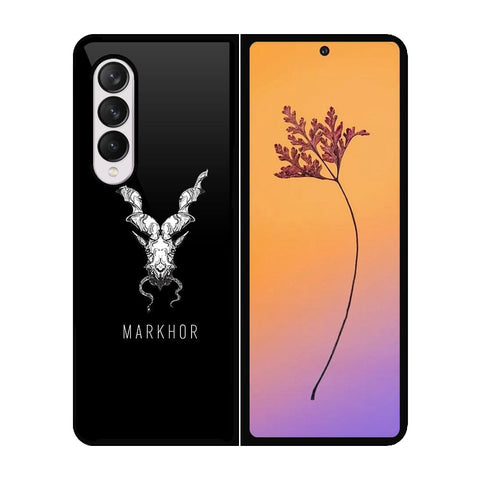 Samsung Galaxy Z Fold 4 5G Cover - Markhor Series - HQ Premium Shine Durable Shatterproof Case - Soft Silicon Borders