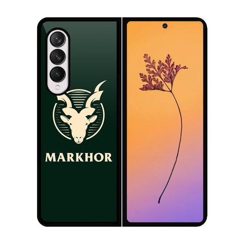 Samsung Galaxy Z Fold 4 5G Cover - Markhor Series - HQ Premium Shine Durable Shatterproof Case - Soft Silicon Borders