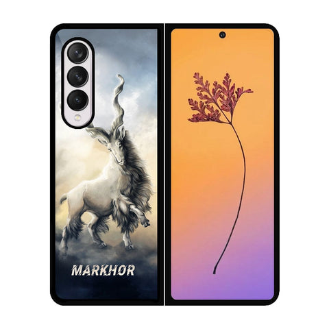 Samsung Galaxy Z Fold 4 5G Cover - Markhor Series - HQ Premium Shine Durable Shatterproof Case - Soft Silicon Borders