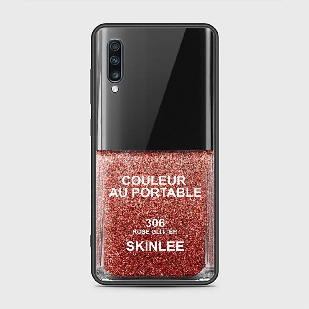 Samsung Galaxy A70s Cover - Couleur Au Portable Series - HQ Ultra Shine Premium Infinity Glass Soft Silicon Borders Case