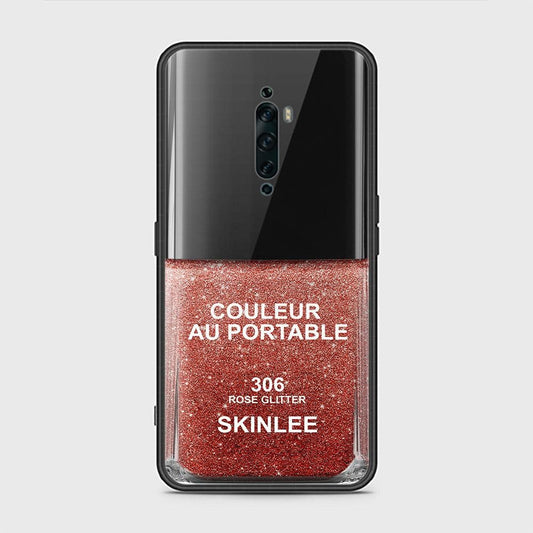 Oppo Reno 2Z Cover - Couleur Au Portable Series - HQ Ultra Shine Premium Infinity Glass Soft Silicon Borders Case