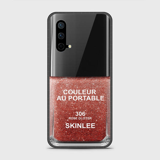 OnePlus Nord CE 5G Cover- Couleur Au Portable Series - HQ Ultra Shine Premium Infinity Glass Soft Silicon Borders Case