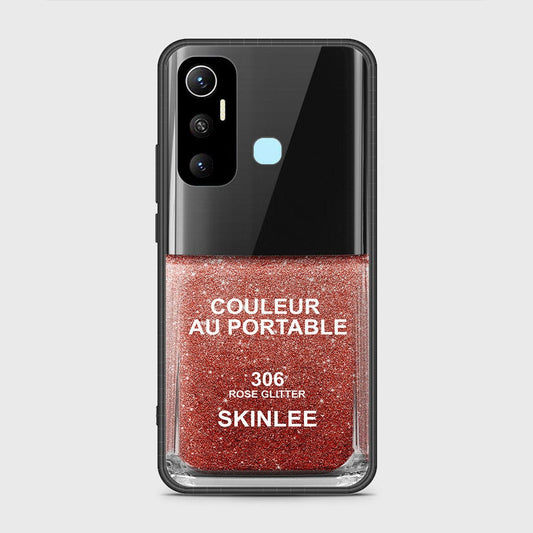Infinix Hot 11 Cover- Couleur Au Portable Series - HQ Ultra Shine Premium Infinity Glass Soft Silicon Borders Case