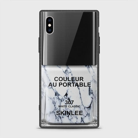 iPhone X Cover - Couleur Au Portable Series - HQ Ultra Shine Premium Infinity Glass Soft Silicon Borders Case