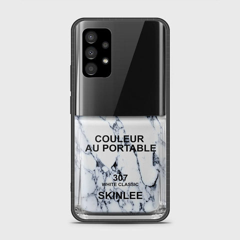 Samsung Galaxy A73 5G Cover- Couleur Au Portable Series - HQ Ultra Shine Premium Infinity Glass Soft Silicon Borders Case