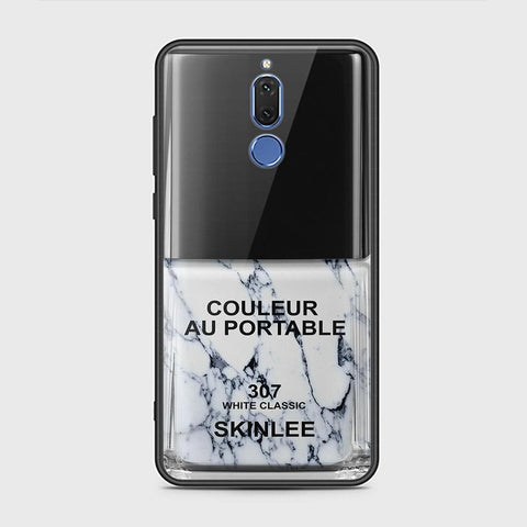 Huawei Mate 10 Lite Cover - Couleur Au Portable Series - HQ Ultra Shine Premium Infinity Glass Soft Silicon Borders Case