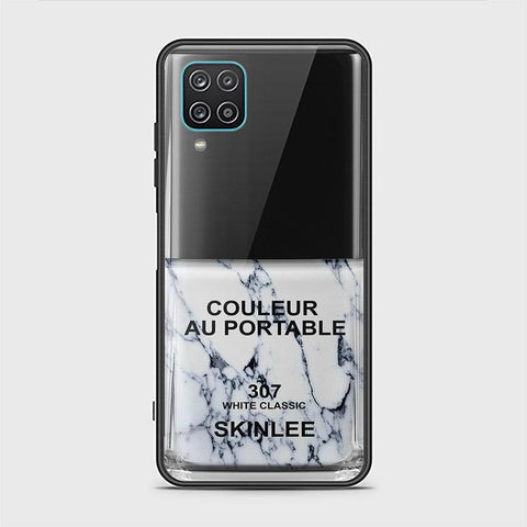 Samsung Galaxy A12 Cover - Couleur Au Portable Series - HQ Ultra Shine Premium Infinity Glass Soft Silicon Borders Case