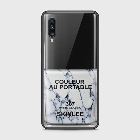 Samsung Galaxy A70 Cover - Couleur Au Portable Series - HQ Ultra Shine Premium Infinity Glass Soft Silicon Borders Case