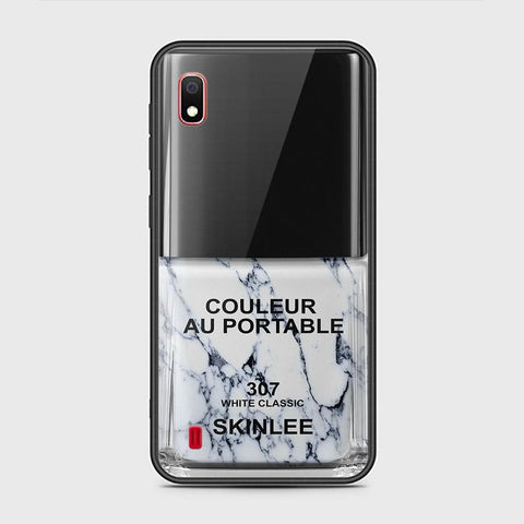 Samsung Galaxy A10 Cover - Couleur Au Portable Series - HQ Ultra Shine Premium Infinity Glass Soft Silicon Borders Case