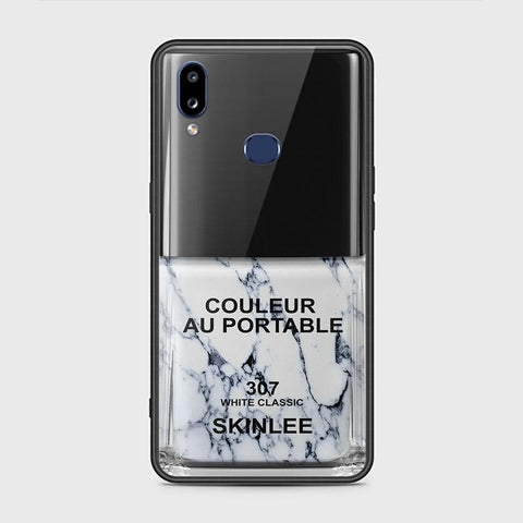 Samsung Galaxy A10s Cover - Couleur Au Portable Series - HQ Ultra Shine Premium Infinity Glass Soft Silicon Borders Case