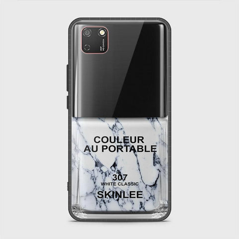 Huawei Y5p Cover - Couleur Au Portable Series - HQ Ultra Shine Premium Infinity Glass Soft Silicon Borders Case