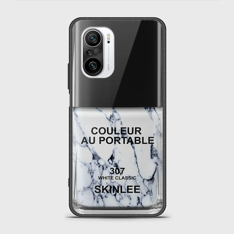 Xiaomi Redmi K40 Pro Cover- Couleur Au Portable Series - HQ Ultra Shine Premium Infinity Glass Soft Silicon Borders Case