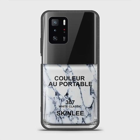 Xiaomi Poco X3 GT Cover- Couleur Au Portable Series - HQ Ultra Shine Premium Infinity Glass Soft Silicon Borders Case