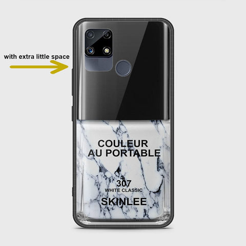 Realme C25s Cover- Couleur Au Portable Series - HQ Ultra Shine Premium Infinity Glass Soft Silicon Borders Case