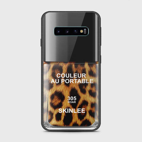 Samsung Galaxy S10 5G  Cover- Couleur Au Portable Series - HQ Ultra Shine Premium Infinity Glass Soft Silicon Borders Case