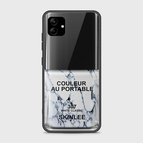 Samsung Galaxy A04e Cover - Couleur Au Portable Series - HQ Ultra Shine Premium Infinity Glass Soft Silicon Borders Case