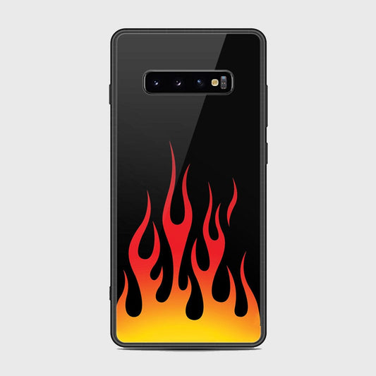 Samsung Galaxy S10 Plus Cover - Stellar Series - HQ Ultra Shine Premium Infinity Glass Soft Silicon Borders Case