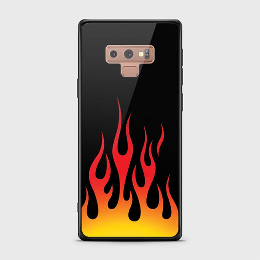 Samsung Galaxy Note 9 Cover - Stellar Series - HQ Ultra Shine Premium Infinity Glass Soft Silicon Borders Case