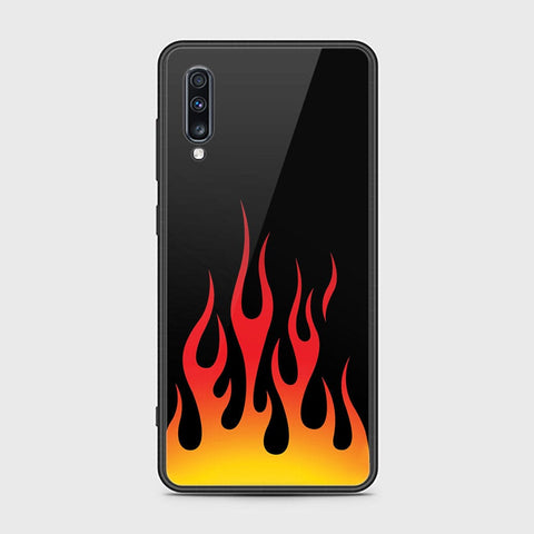 Samsung Galaxy A70 Cover - Stellar Series - HQ Ultra Shine Premium Infinity Glass Soft Silicon Borders Case