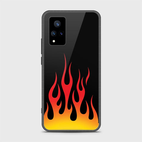 Vivo V21 Cover - Stellar Series - HQ Ultra Shine Premium Infinity Glass Soft Silicon Borders Case