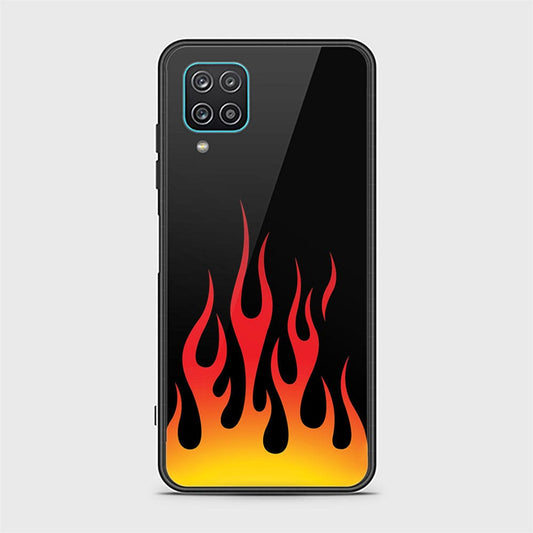 Samsung Galaxy A12 Nacho Cover - Stellar Series - HQ Ultra Shine Premium Infinity Glass Soft Silicon Borders Case