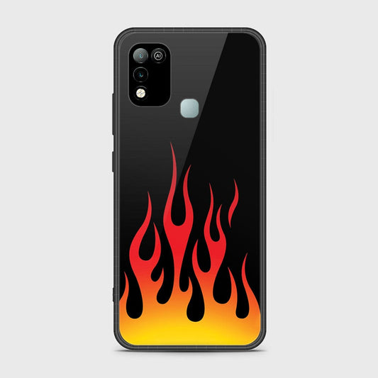 Infinix Hot 10 Play Cover - Stellar Series - HQ Ultra Shine Premium Infinity Glass Soft Silicon Borders Case