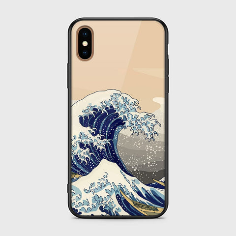 iPhone XS Max Cover - Stellar Series - HQ Ultra Shine Premium Infinity Glass Soft Silicon Borders Case