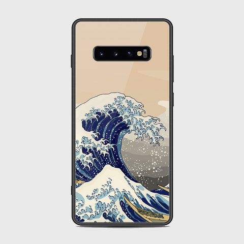 Samsung Galaxy S10 Plus Cover - Stellar Series - HQ Ultra Shine Premium Infinity Glass Soft Silicon Borders Case