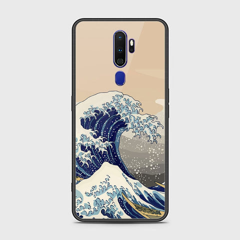 Oppo A9 2020 Cover - Stellar Series - HQ Ultra Shine Premium Infinity Glass Soft Silicon Borders Case