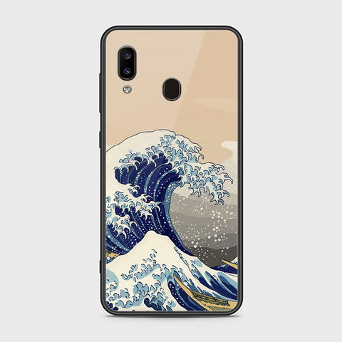 Samsung Galaxy A30 Cover - Stellar Series - HQ Ultra Shine Premium Infinity Glass Soft Silicon Borders Case