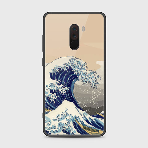 Xiaomi Pocophone F1 Cover - Stellar Series - HQ Ultra Shine Premium Infinity Glass Soft Silicon Borders Case