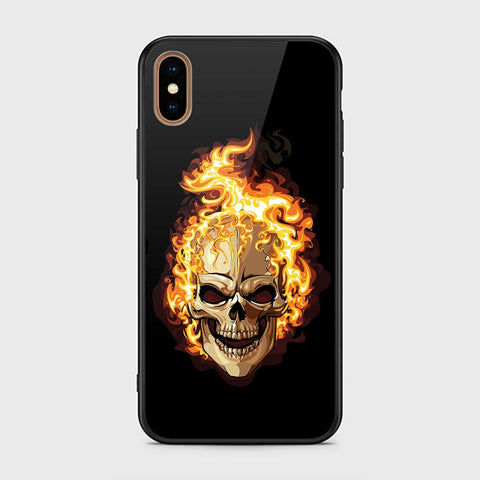 iPhone XS Max Cover - Stellar Series - HQ Ultra Shine Premium Infinity Glass Soft Silicon Borders Case