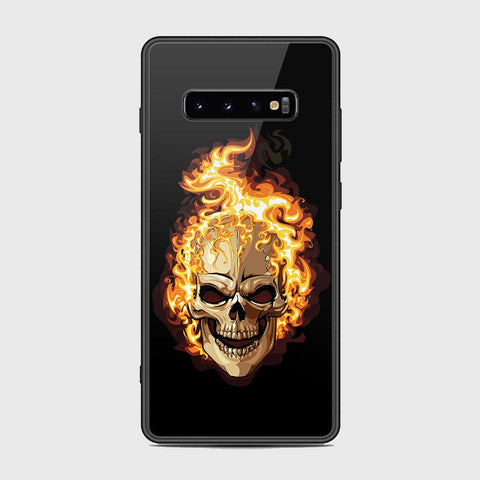 Samsung Galaxy S10 Plus Cover - Stellar Series - HQ Ultra Shine Premium Infinity Glass Soft Silicon Borders Case