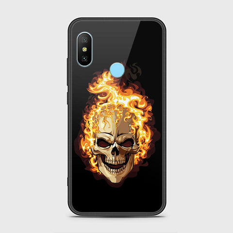 Redmi 6 Pro Cover - Stellar Series - HQ Ultra Shine Premium Infinity Glass Soft Silicon Borders Case