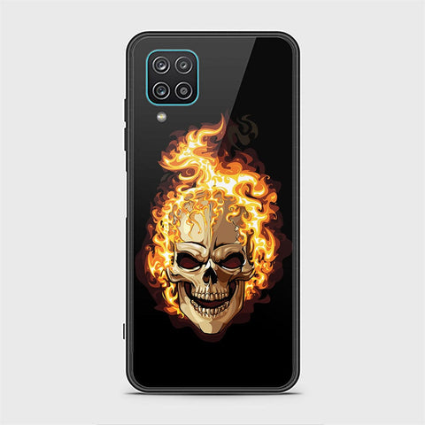 Samsung Galaxy A12 Nacho Cover - Stellar Series - HQ Ultra Shine Premium Infinity Glass Soft Silicon Borders Case